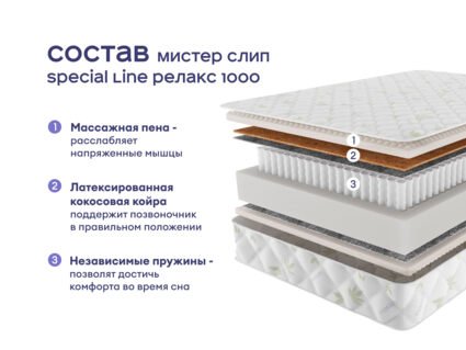 Кровать Димакс Джеффер с п/м + матрас Мистер Слип Special Line Релакс 1000 1472