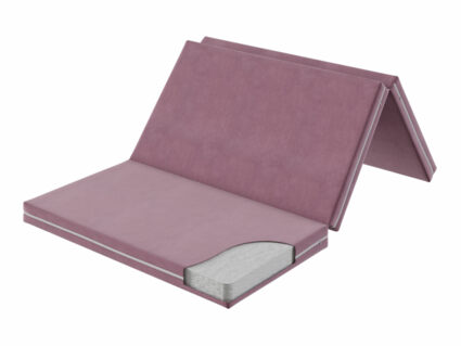 Футон DreamLine Holl 9 (велюр бледно-розовый) 37
