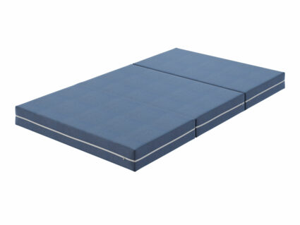 Футон DreamLine Eco (рогожка синяя) 37