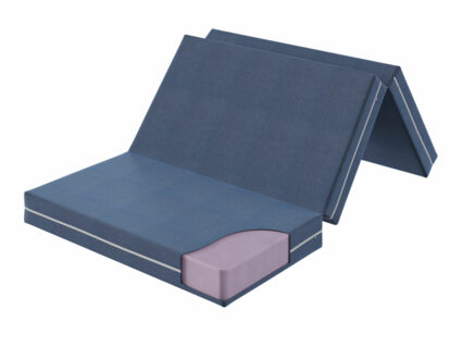 Футон DreamLine Eco (рогожка синяя) 37