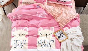 Комплект постельного белья розовое Tango TPIG-1056